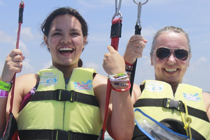 2 in 1 Parasailing and Jet Sky Tour in Cancun - Playa Tortugas Pickup and Drop-Off: Keeping the Day Moving
