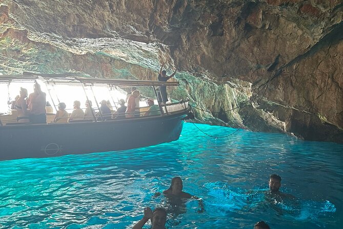 2025 Private Boat To Blue Cave 3 hours ADVENTURE - The Perast Panoramic Moment: Venetian-Style Views From Sea Level