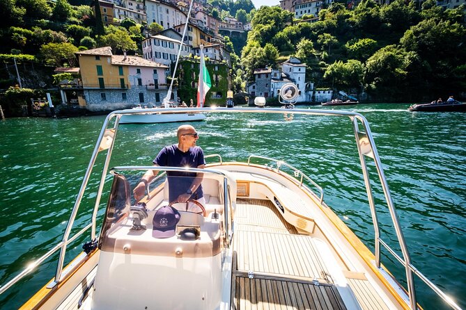 2H Private Cruise on a beautiful wooden speedboat on Lake Como - Where you meet: Sant’Agostino pier makes everything simpler