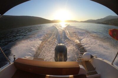 3 Hour Speed Boat Tour to Blue Cave with WiFi and Drinks - The ride out of Kotor: bay views and villages from the water