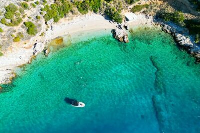 3 Islands Speedboat Tour: Golden Horn, Blue Lagoon & Jelsa Town - Between Stops on Brac: Snorkeling in Two Hidden Bays