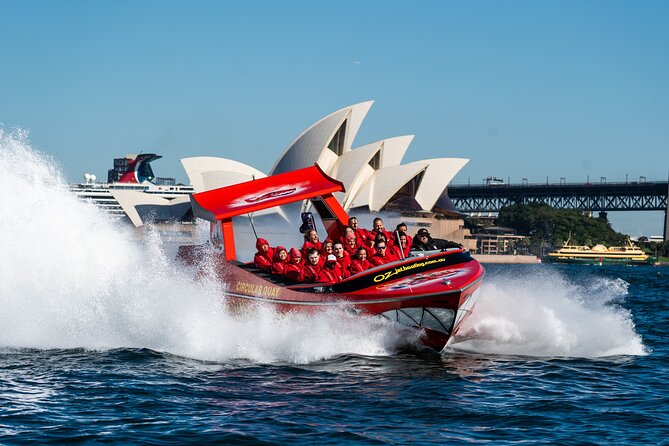 30-Minute Sydney Harbour Jet Boat Thrill Ride - Taronga Zoo and Rose Bay: seeing Sydney’s waterfront neighborhoods from moving water