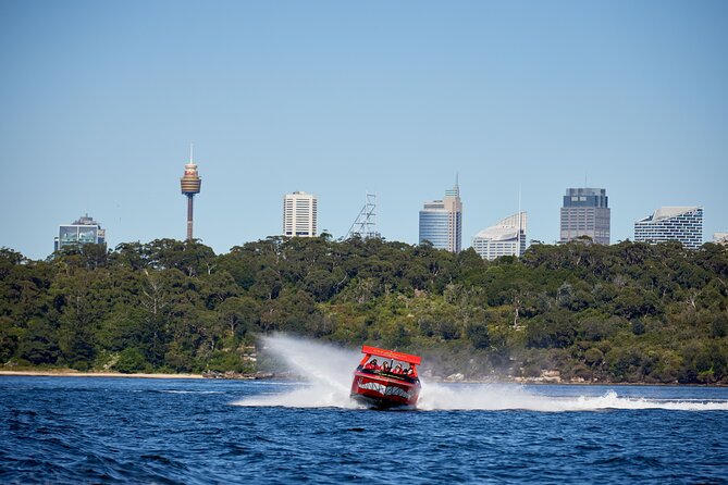 30-Minute Sydney Harbour Jet Boat Thrill Ride - Fort Denison Island: the “wait, that’s right there” moment