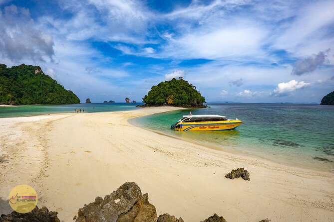 4 Islands Day Tour by Speed Boat from Ao Nang, Krabi - Pickup, Mobile Ticket, and Staying On Schedule