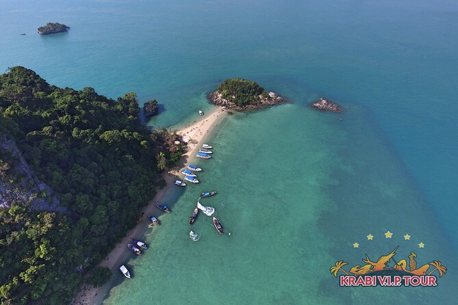 4 Islands + Koh Hong Private Tour by Speedboat, 2 Tours in 1 Day - Stop 1: Poda Island for Beach Time You Can Actually Enjoy