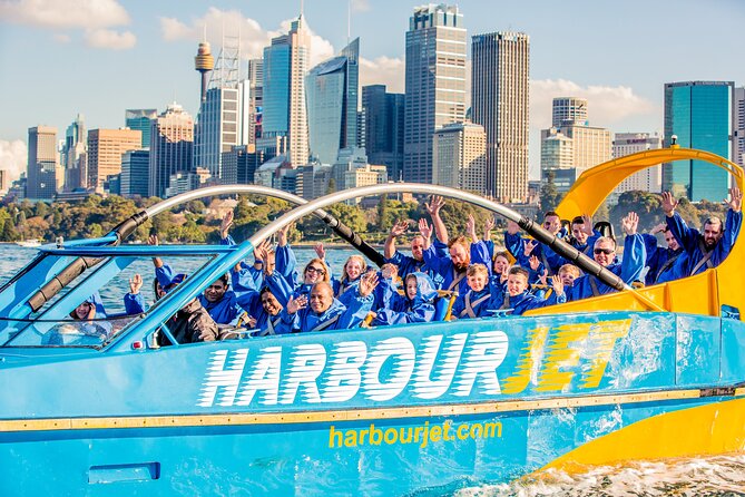 45-Minute Sydney Harbour Adventure Jet Boat Ride - A 45-Minute Sydney Harbour Adventure Built for Speed and Spins
