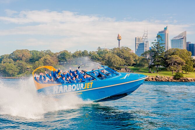 45-Minute Sydney Harbour Adventure Jet Boat Ride - The Stunt Section: Spins, Slides, Fishtails, and Power Brake Stops