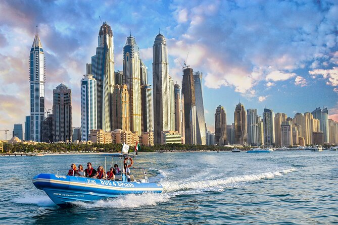 90 Minutes Speedboat Tour Dubai Marina, Burj Al Arab and Atlantis - Why this Dubai Marina speedboat route feels different