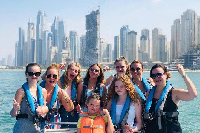 90 Minutes Speedboat Tour Dubai Marina, Burj Al Arab and Atlantis - Ain Dubai on Bluewaters Island: giant wheel photos with real scale
