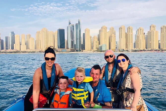 90 Minutes Speedboat Tour Dubai Marina, Burj Al Arab and Atlantis - Palm Jumeirah at high speed: the part most people remember
