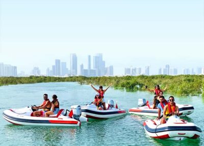 Abu Dhabi: Yas Island Self-Driving Guided Speedboat Tour - Why Driving a Rhino Rider Beats Typical Yas Island Tours