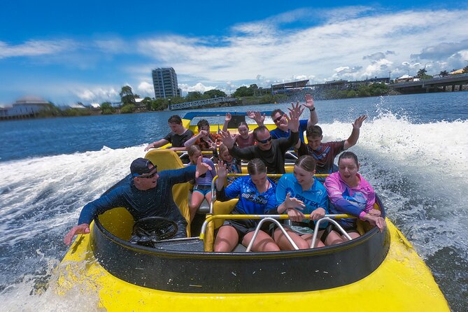Adrenaline Jet Boat Rides in Pioneer River Mackay - Jet Boat Thrills on Mackay’s Pioneer River at 80 km/h