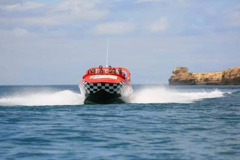 Albufeira: High-Adrenaline Jet Boat Ride - Caves and Rock Formations Along the Algarve Coast