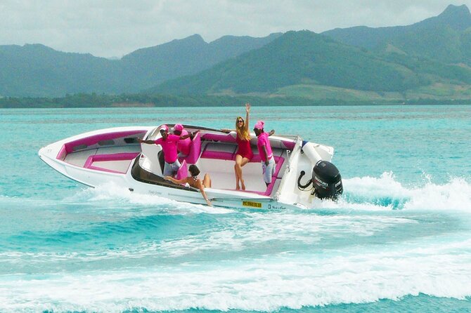 All inclusive SPEEDBOAT FULL DAY to ILE AUX CERF & GRSE WATERFALL - Key things to know before you go