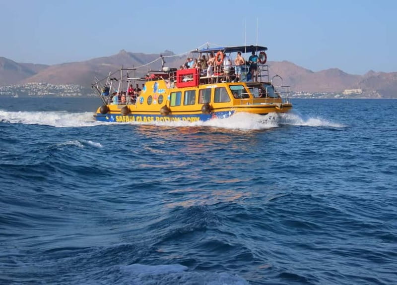 An Aegean Sea Adventure on Glass-Bottom Speedboat Dory! - Pserimos swimming and snorkeling: fun time, but set expectations