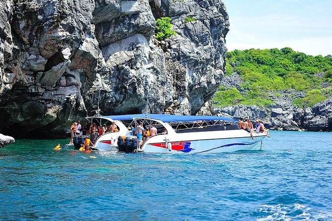 Angthong National Marine Park Trip By Speedboat From Koh Samui - Ang Thong National Marine Park: viewpoint hike and Blue Lagoon swim time