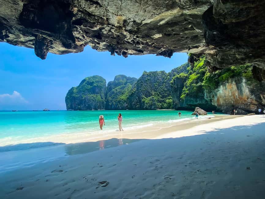 Ao Nang: Phi Phi Islands Speedboat or Catamaran Tour One day - Bamboo Island: a fast hit of beach time and snorkeling