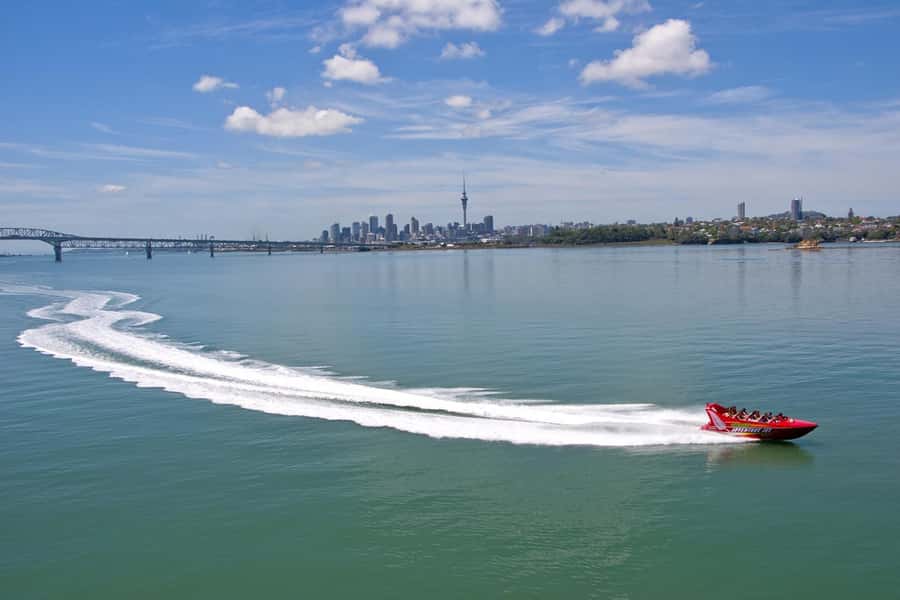 Auckland: Waitemata Harbour Jet Boat Ride - Key highlights at a glance