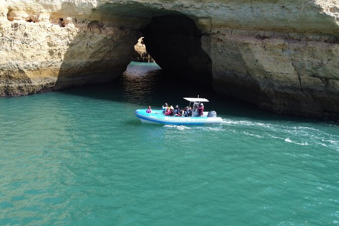 Benagil Caves- Speed Boat Tour - Beyond Benagil: Algarve caves, Praia do Carvoeiro, and possible dolphin spotting