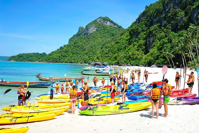 Beyond Angthong 42 Islands Premium Service Trip By Speedboat From Koh Samui - Kayaking Around The Islands: Sea-Level Views And Less Crowded Feel