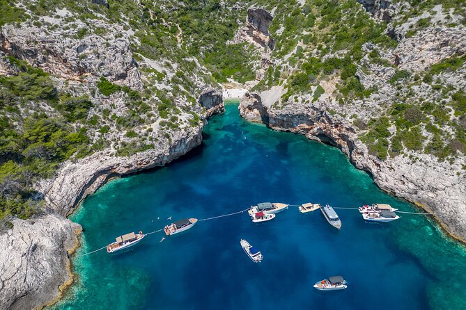 Blue Cave and Hvar 5 Islands speedboat tour | from Split&Trogir - Stop 5: Hvar town for harbor views and island-life atmosphere