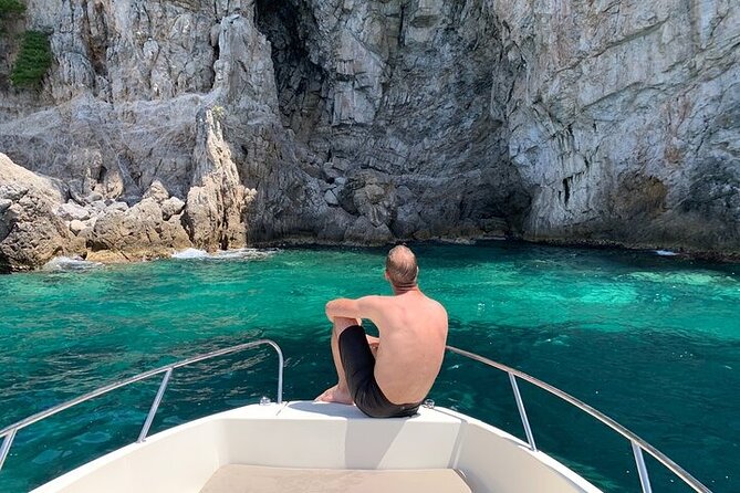 Blue Cave and Šunj Beach Speedboat Tour from Dubrovnik - Stop 1 at Šunj Beach (Lopud): swim, sand, and cliff-jump options