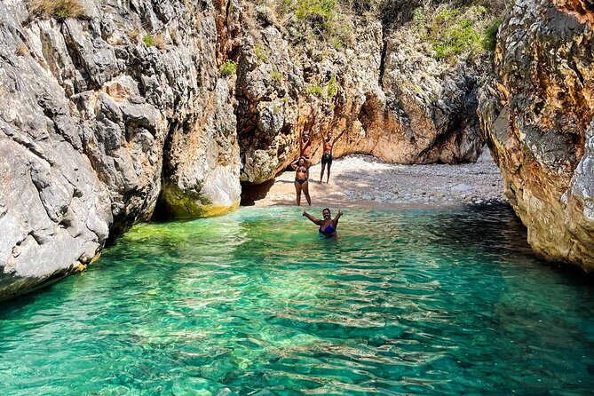 Blue Cave & Grama Bay Full Day Guided Boat Tour - Your Route Through the Coves: Haxhi Ali to Grama