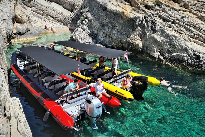 Blue Cave & Hvar, 5 Islands Speedboat with Luxury Seats in Shade - A speedboat day that actually earns its hype