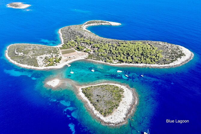 Blue cave, Mama Mia and Hvar, 5 island speedboat tour from Trogir - The Mamma Mia beach photo stop: Srebrena without the full stop-stay trap