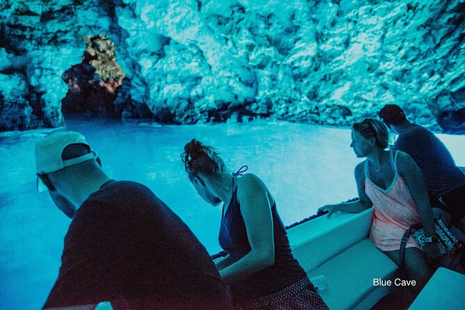 Blue cave, Mama Mia and Hvar, 5 island speedboat tour from Trogir - Komiža on Vis: the calm break between cave adrenaline and Hvar time