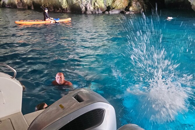 Blue cave Mamula Tunnels Speed Boat Tour From Herceg Novi - Former Submarine Tunnels: A Quick Glimpse Into Naval Mystery