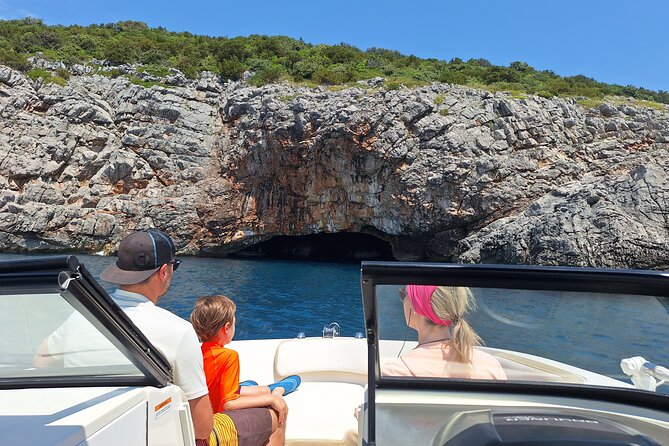 Blue Cave Private Speedboat Tour Experience - Lustica and the Lady of the Rocks island stop