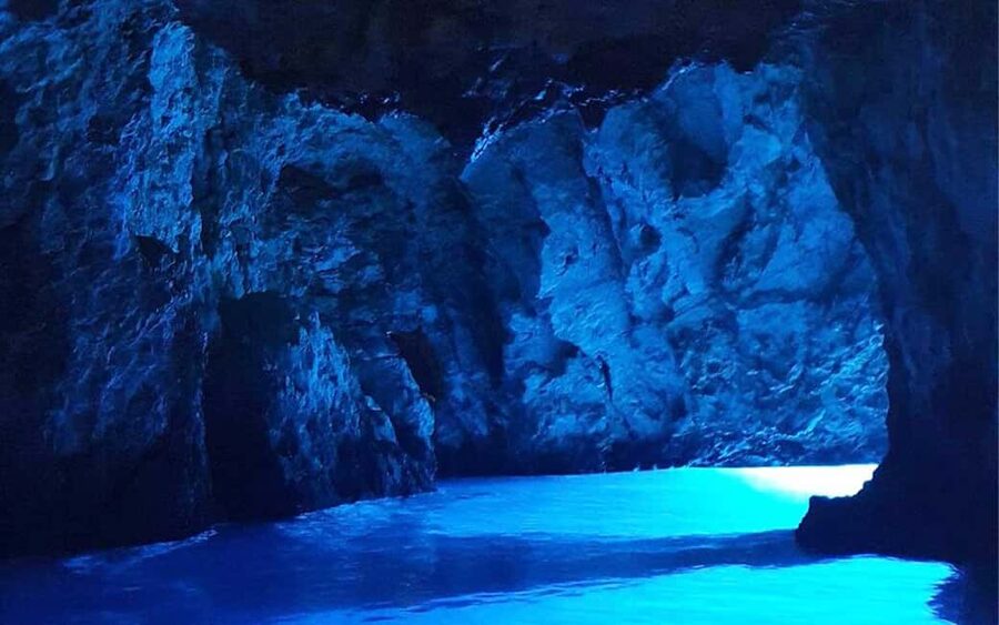 Blue Cave speedboat trip from Trogir - Komiža on Vis: Breakfast, Walk Time, and a Different Island Pace