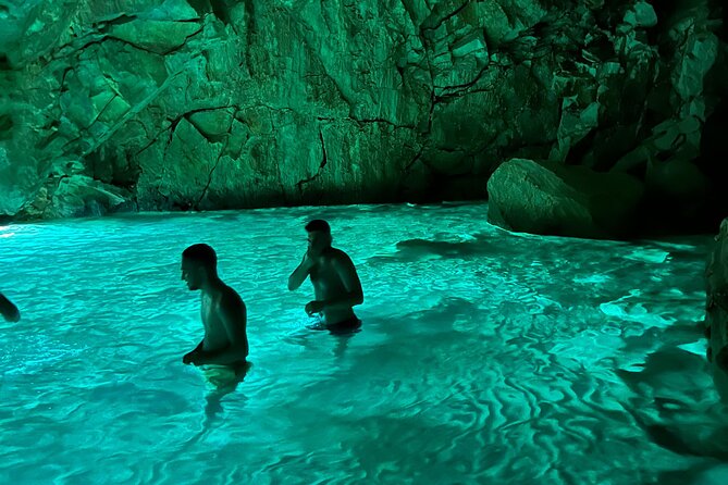Blue Gem Cave and Grama Bay Speedboat Tour from Vlore - The Small Cove Break: White Pebbles and a Short, Sweet Swim Window