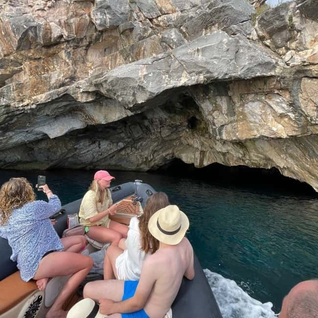 Blue Gem Cave Speedboat Tour Vlore - Gjiri i Inglezit and Gjiri i Nezhajve: More Water Views, More Snapping Photos
