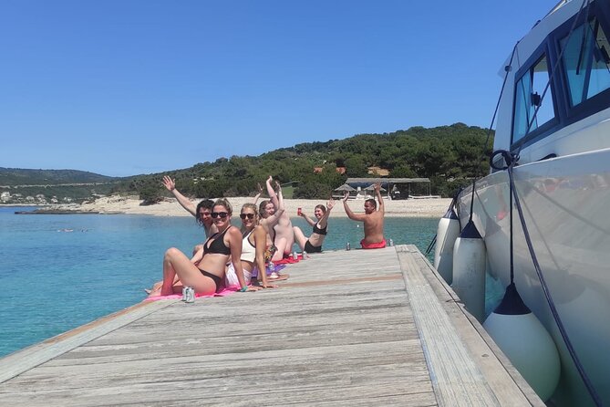 Blue Lagoon and Trogir Half-Day Speedboat Tour from Split - The Čiovo stop at Okrug Gornji: a calm reset by the sea