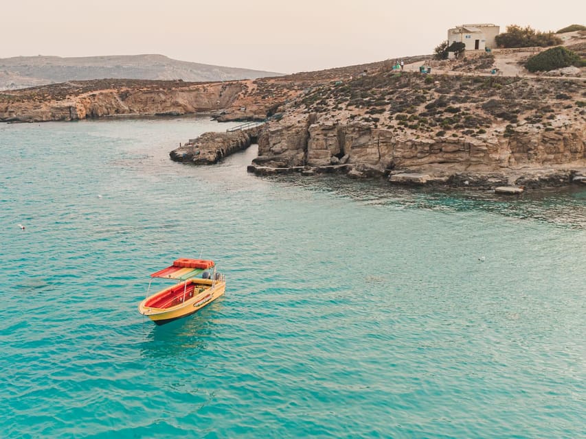 Blue Lagoon: Malta, Crystal Lagoon, Caves, Private Speedboat - Stop-by-stop: St Mary’s Tower, Cominotto Reef, and Alex’s Cave