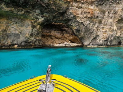 Blue Lagoon: Malta, Crystal Lagoon, Caves, Private Speedboat - Getting on board near Cirkewwa: quick start, clear expectations