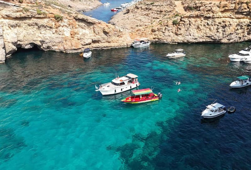 Blue Lagoon:Malta Crystal Lagoon, Comino,Private Speedboat - The private-boat factor: why people love the control