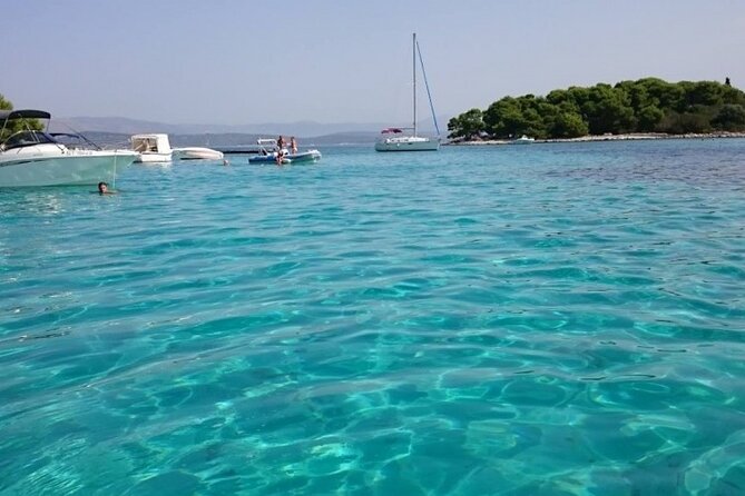 Blue Lagoon & three islands: 5 hours half day relax tour - Veliki Drvenik and Solionska Beach: a quieter swim break