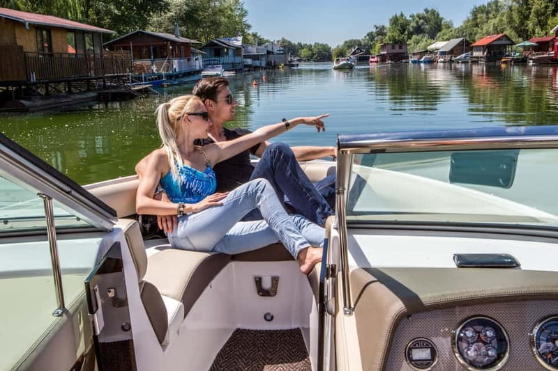 Bratislava by a Private Speedboat - The 1-Hour Plan from Bratislava’s City Center
