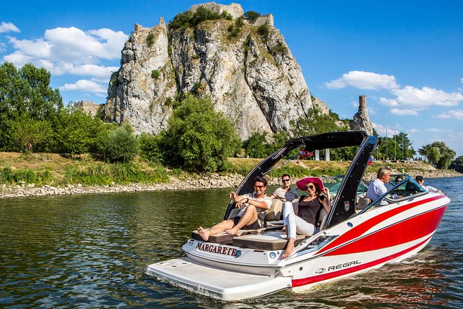 Bratislava by speedboat 1 Hour - Meeting at HUMA and getting underway near Bratislava’s Old Town