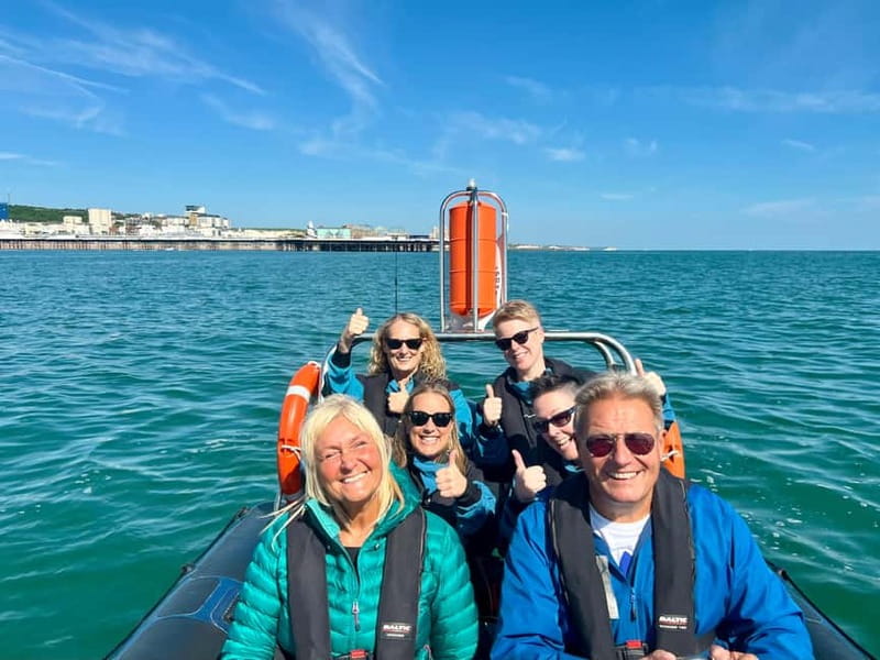 Brighton: Powerboat Ride - Meet at Brighton Marina and get your bearings fast