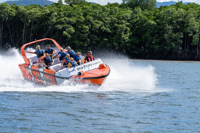 Cairns Jet Boat Ride - Meeting at Marlin Marina: The Fast, Clear Start Before You Fly