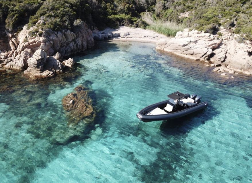 Calvi: Private Speedboat Tour to Wild Beaches with Aperitif - Sunset Aperitif: Sparkling Wine, Sausage, and the Quiet View