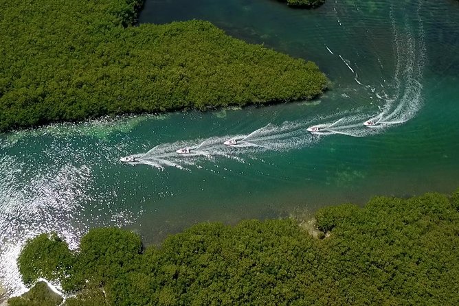 Cancun speedboat and snorkel tour: shared speedboat - Meeting point and check-in: arrive ready, not rushed