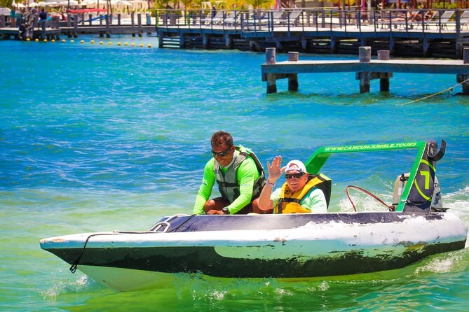 Cancun Speedboat with Crocodile Watching Jungle Tours Adventure - Speedboat mangroves at night: what the Nichupte run really feels like