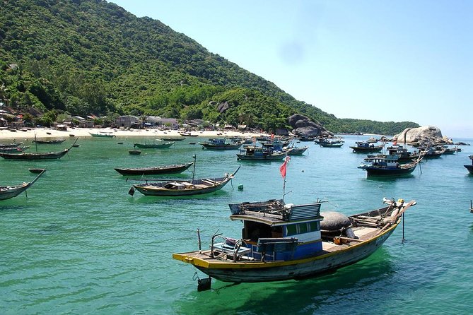 Cham Island Tour Snorkeling -Sunbathing - Nice Beach - Speedboat - Hon Lao Island time: beach breaks, sunbathing, and light hiking energy