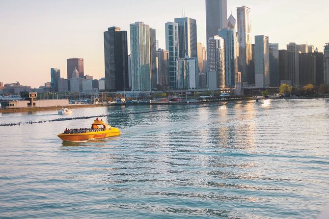 Chicago Seadog River & Lake Architectural Tour - Speedboat on Lake Michigan: Skyline Views and Wet Clothes Reality