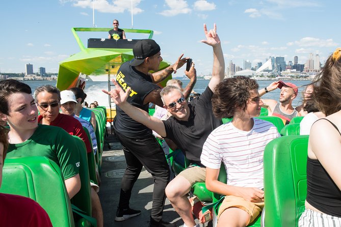 Circle Line: NYC BEAST Speedboat Ride - Captain energy, music, and the comedy-run narration on deck